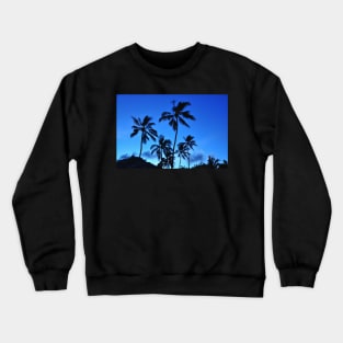 Hawaiian coconut trees Crewneck Sweatshirt